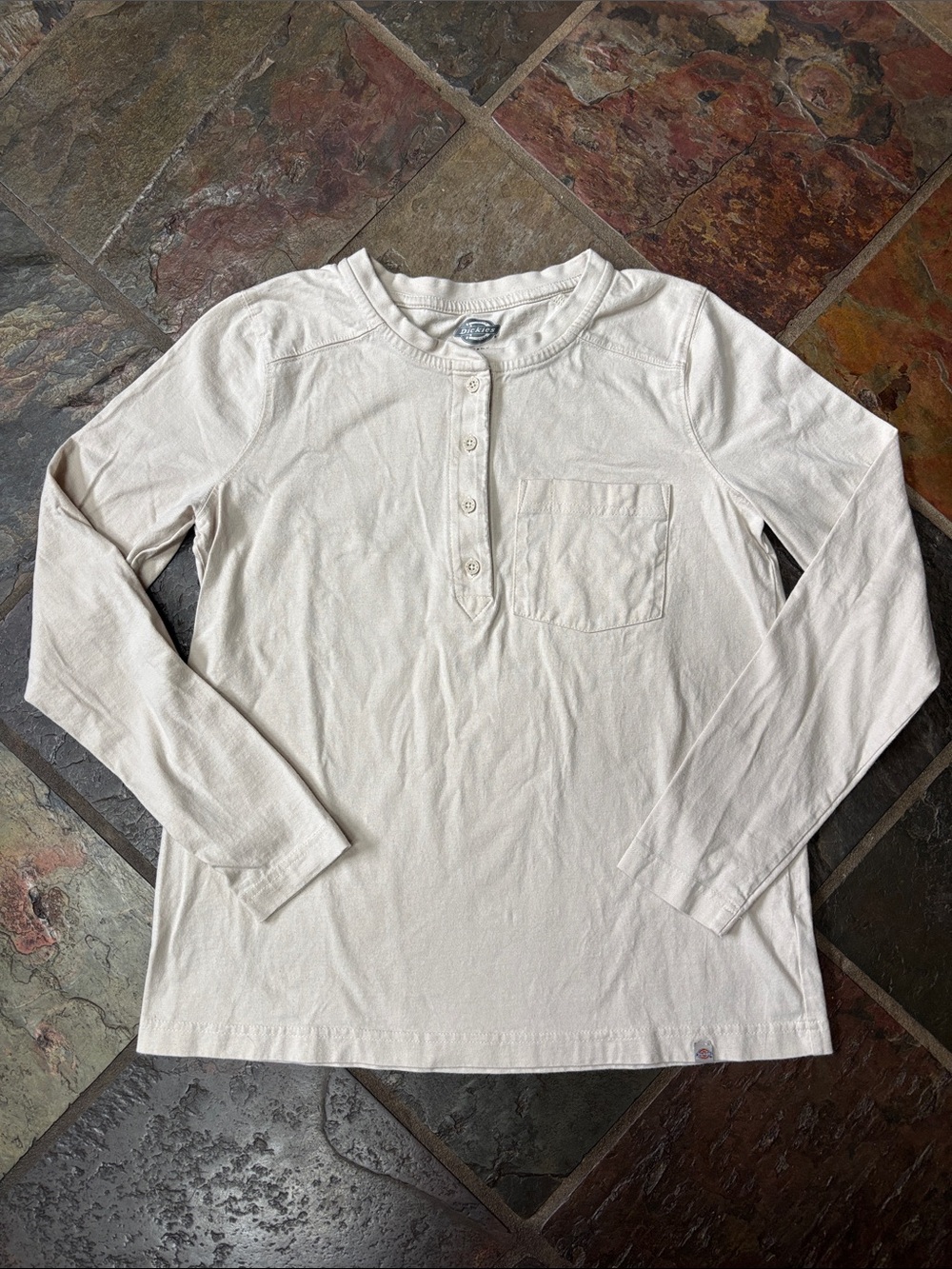 Dickies Long Sleeve Henley Tee